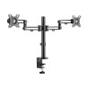 Dual-Monitor Flex-Arm Desktop | APLIUM
