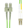 LC-SC UPC OM5 Duplex MM Fiber