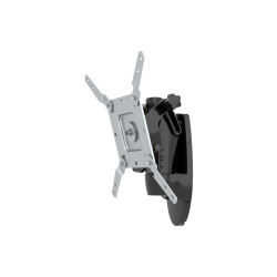 Lx Hd Wall Mount Pivot E-coat Black | APLIUM