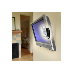 Lx Hd Wall Mount Pivot E-coat Black | APLIUM