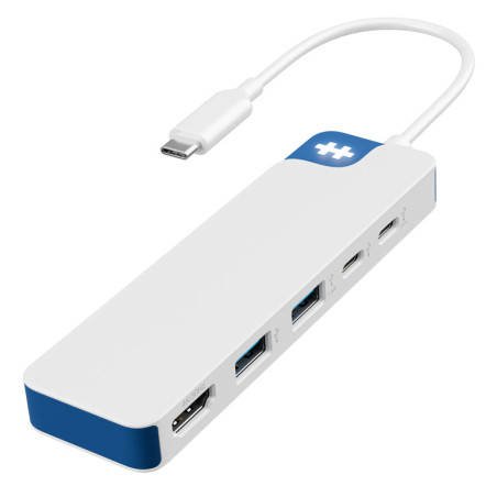 HyperDrive Flex 5 Port USB-C Hub Blue