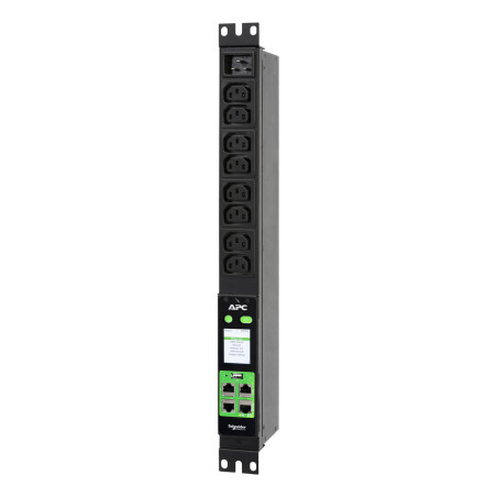 Easy PDU Metered 1U 16A 230V 8 C13