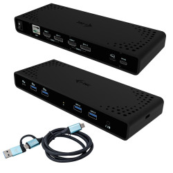 I-tec Universal Dual 4K Dock Power Delivery 85W | APLIUM