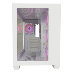 Gaming 807W Midi Tower White | APLIUM