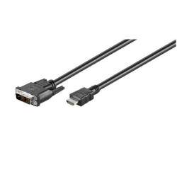 DVI-D/HDMI cable, nickel plat