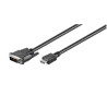 DVI-D/HDMI cable, nickel plat