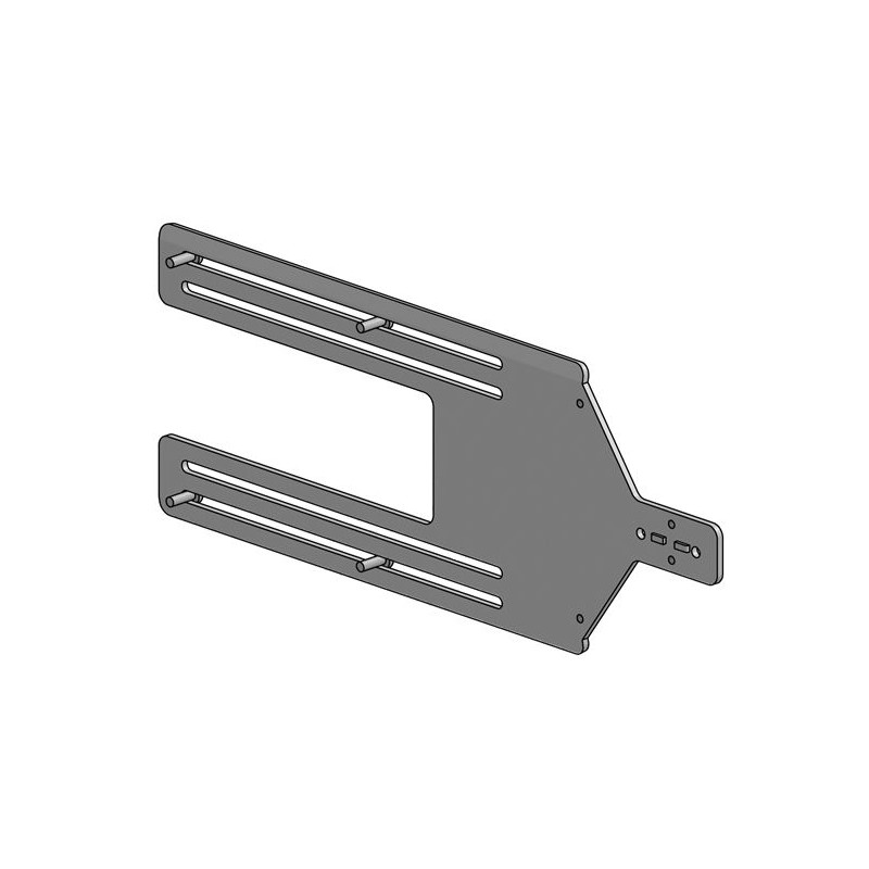 Kiosk straight bracket