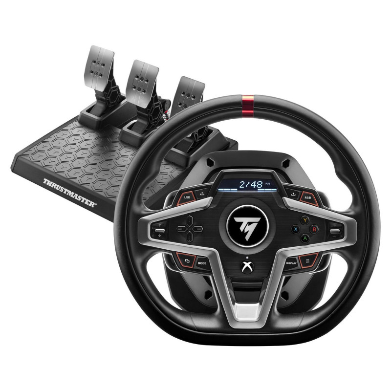 Thrustmaster 4460182 mando y volante Negro USB Volante + Ped | APLIUM