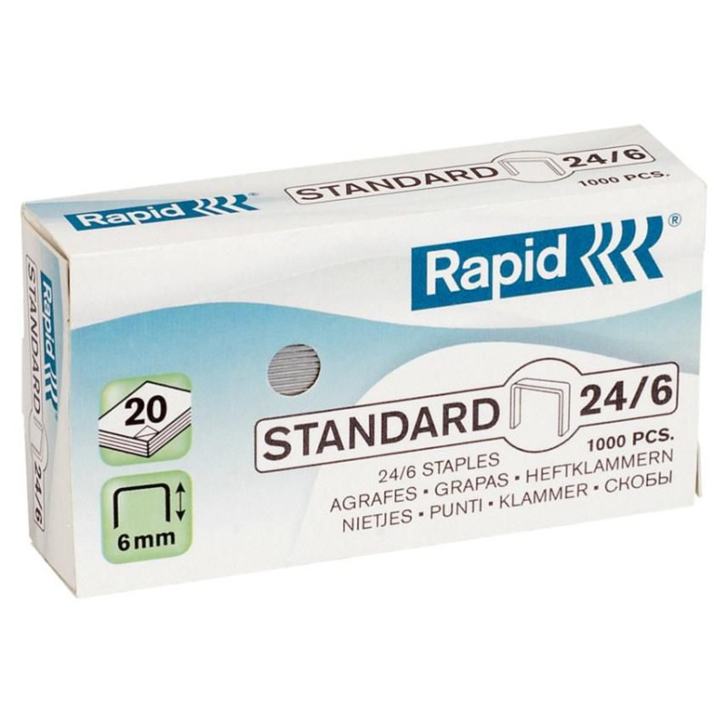 Standard 24/6 Staples Pack | APLIUM