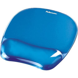 Alfombrilla Con Reposamuñecas Raton Gel Azul Fellowes 911412 | APLIUM