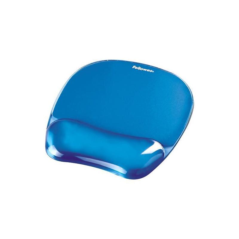 Alfombrilla Con Reposamuñecas Raton Gel Azul Fellowes 911412 | APLIUM