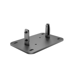 Floormount Fixed Base Black