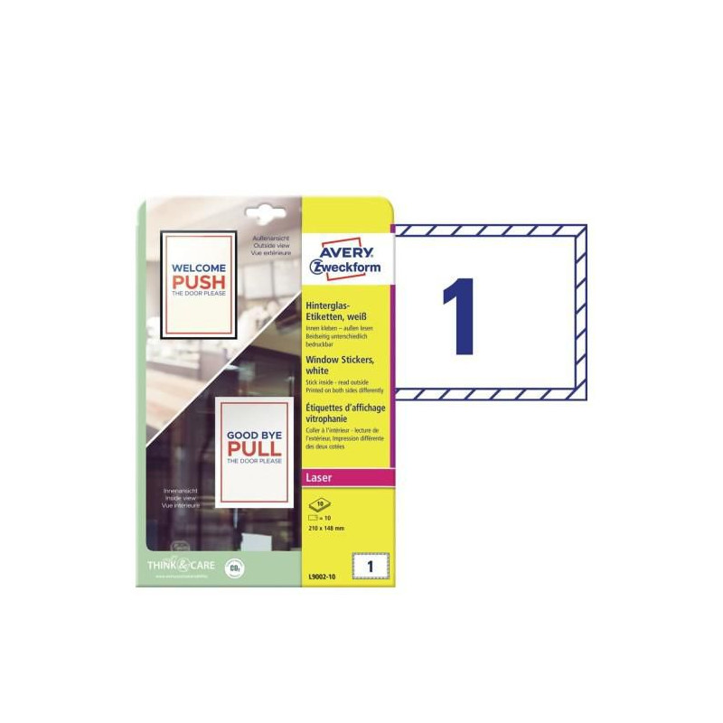 Adhesivos Doble Cara Para Ventanas 210X148 Mm 10 Hojas Por P | APLIUM