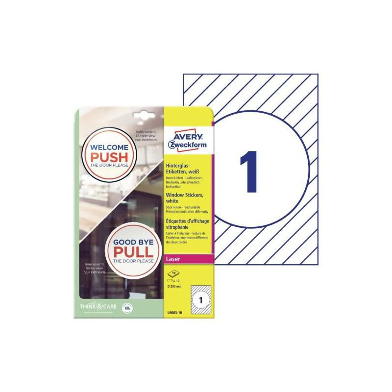 Adhesivos De Papel Para Ventanas 200 Mm 10 Hojas Por Paquete | APLIUM