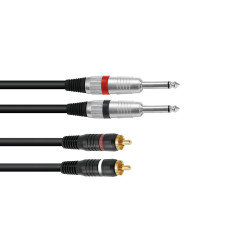 Audio Cable 1.5 M 2 X 6.35Mm | APLIUM