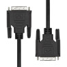 DVI-D 18+1 Cable, Black 1m