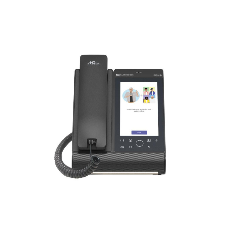 Teams C470HD Total Touch Ip-phone PoE Gbe Black With An E | APLIUM