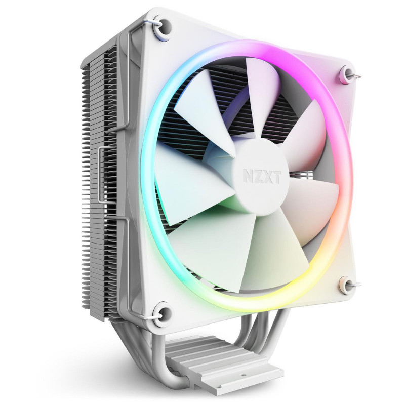 NZXT T120 RGB Procesador Refrigerador de aire 12 cm Blanco 1 | APLIUM