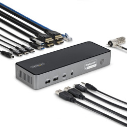 Triple-Monitor Usb-C Docking | APLIUM