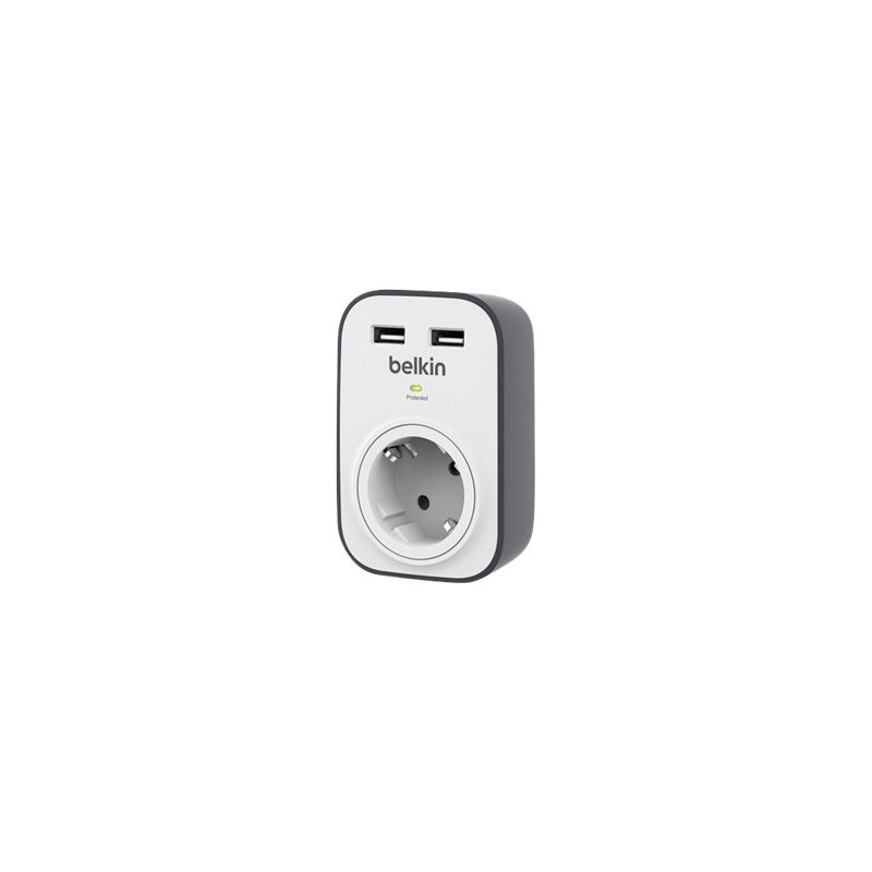 Belkin - Protector contra sobretensiones - conectores de sal | APLIUM