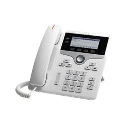 Cisco IP Phone 7821 - Teléfono VoIP - SIP, SRTP - 2 líneas - blanco