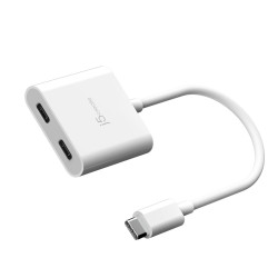 Usb-c To Dual Usb-c With Video Or Power Delivery | APLIUM