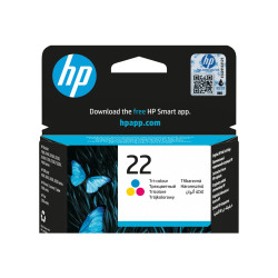 K/HP Ink Cart 22/3c small 1pk