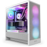 Caja Nzxt H5 Flow (2024) White Rgb CC-H52FW-R1 | APLIUM
