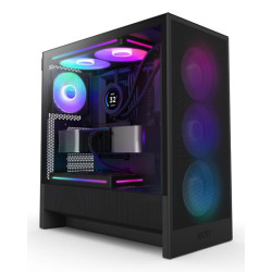 Caja Nzxt H5 Flow (2024) Black Rgb CC-H52FB-R1 | APLIUM