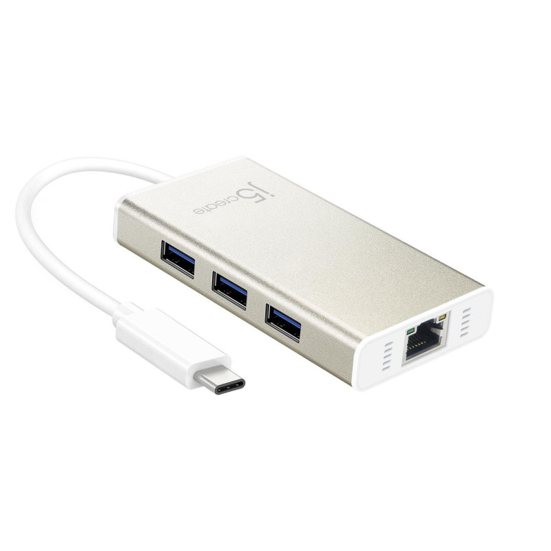j5create JCH471-N - Usb-c Multi-adapter Gigabit Ethernet | APLIUM