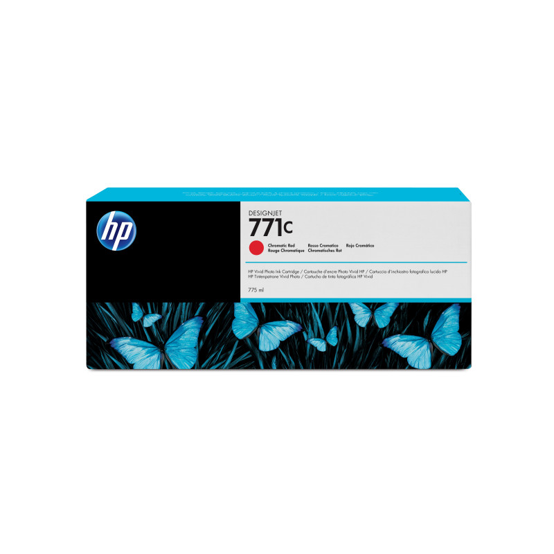 HP 771C Chrom Red DsgJet Ink Cart
