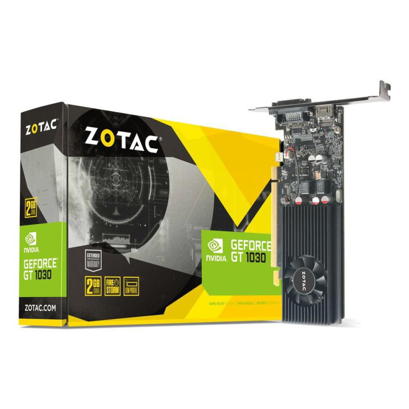 Zotac ZT-P10300A-10L tarjeta gráfica NVIDIA GeForce GT 1030 | APLIUM
