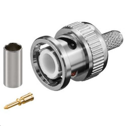 BNC crimp plug for RG58