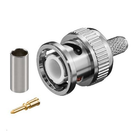 BNC crimp plug for RG58