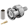 BNC crimp plug for RG58