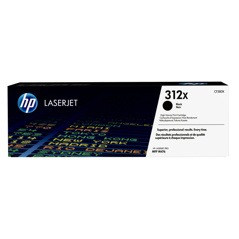 HP Toner 312A Black LaserJet Cartridge