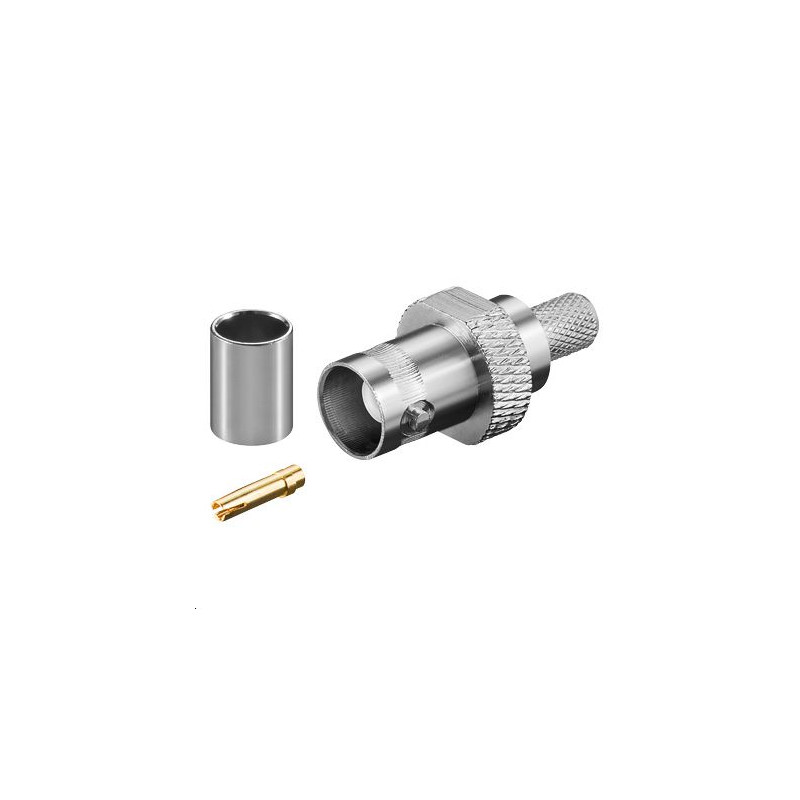 BNC crimp plug for RG59