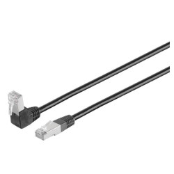 U/UTP CAT6 2M Black PVC 1 x