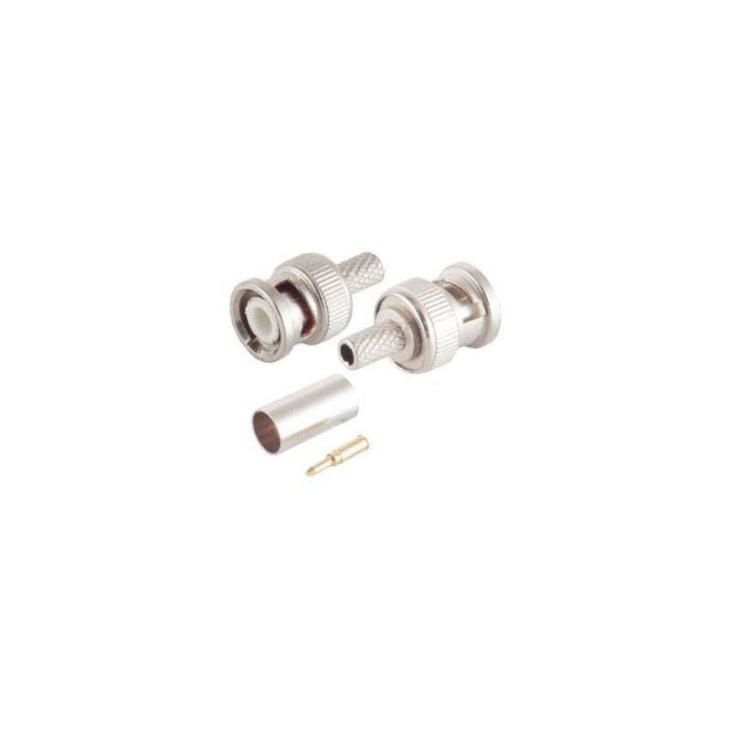 BNC crimp plug for RG59