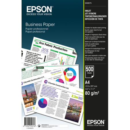 Business Paper 80gsm A4 500 sheets