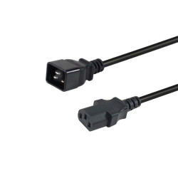 Power Cable Black 3 M Iec C20 | APLIUM