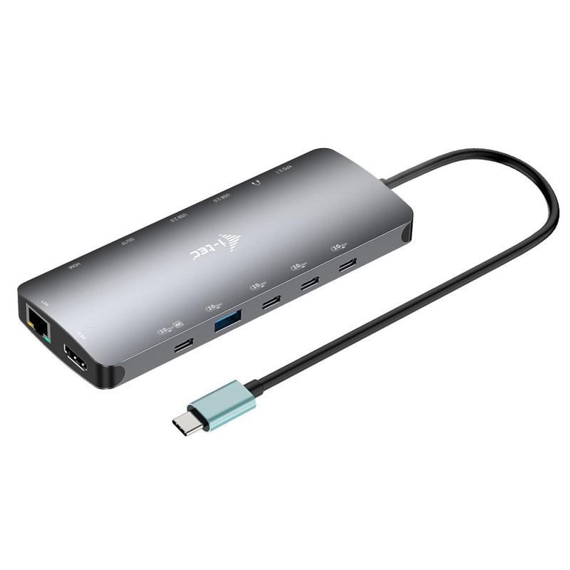 C31NANOTRIPLEDOCKPD - I-tec Usb-c Nano 3X Lcd Dock 2X HDMI | APLIUM