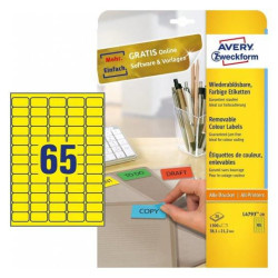 Printer Label Yellow | APLIUM
