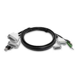 6Ft (1.8M) Dual-Dvi Kvm | APLIUM