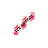 Tape/TZEMPRG31 12MM BLACK ON RED GINGH