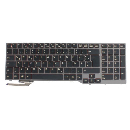 Keyboard Black/Red (UK)