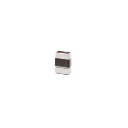 Pack 6 black self-inking stamps 14x38mm