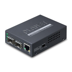 PLANET GT-1205A convertidor de medio 1000 Mbit/s Negro | APLIUM