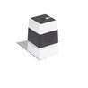 Pack 6 black self-inking stamps 30x30mm
