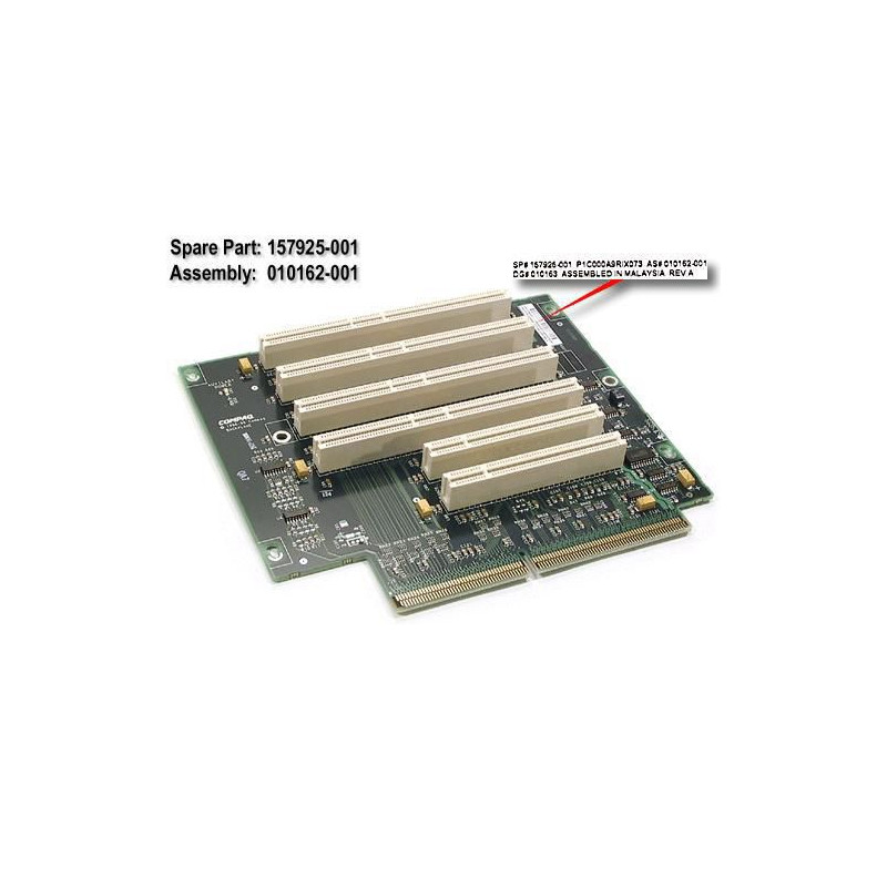 6-slot PCI riser backplane